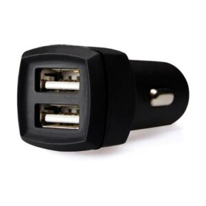 TECNOWARE MOBILE CAR CHARGER HD SERIES 2 PORTE USB 3.4A GOMMATO COLORE NERO FAM17195