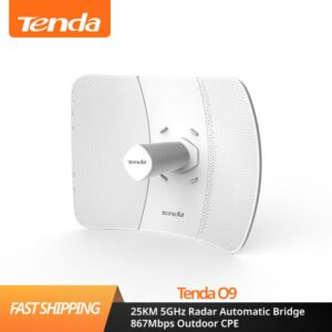 TENDA ANTENNA DIREZIONALE 5 GHZ 867 MBPS 23 dBi 25KM O9