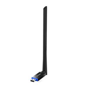 TENDA SCHEDA DI RETE USB 433 MBPS WIRELESS DUAL-BAND AC650 CON ANTENNA U10