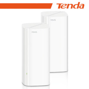 TENDA WIRELESS HOME MESH SYSTEM PACK 2 DUAL BAND AX3000 EX12-2 (2-PACK)