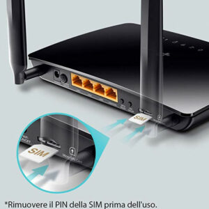 TP-LINK ROUTER WIRLESS 4G LTE 300MBPS TL-MR6400