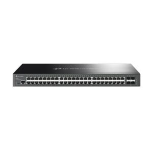 TP-Link T2600G-52TS V3 switch di rete Gestito L2+ Gigabit Ethernet (10/100/1000) 1U Nero