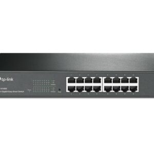 TP-Link TL-SG1016DE Gestito L2 Gigabit Ethernet (10/100/1000) 1U Nero