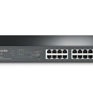 TP-Link TL-SG1016PE Gestito L2 Gigabit Ethernet (10/100/1000) Supporto Power over Ethernet (PoE) 1U Nero