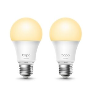 TP-Link Tapo L510E(2-pack) Lampadina intelligente 8,7 W Metallico, Bianco Wi-Fi