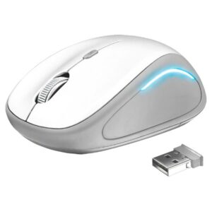 TRUST OPTICAL MOUSE YVI 1600DPI WHITE WIRELESS 22335