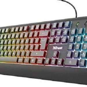 TRUST TASTIERA ZIVA GAMING RAINBOW LED 24100