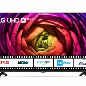 TV LED 43" LG 4K 43UR73003LA SMART TV EUROPA BLACK