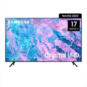 TV LED 43" SAMSUNG 4K UE43CU7170UXZT SMART TV ITALIA BLACK