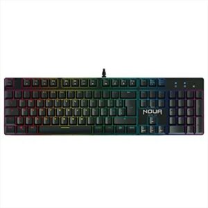 Tastiera Gaming Meccanica Noua Raid Rgb 105 Tasti 12Mult. Soft Layout