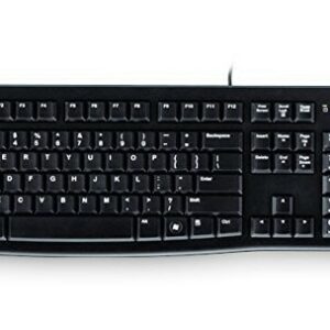 Tastiera K120 Log Black Usb Slim Retail Logitech