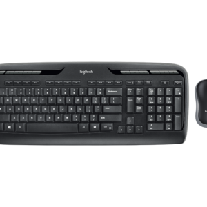 Tastiera Mk330 Log Wireless+Mouse Nera Usb Retail