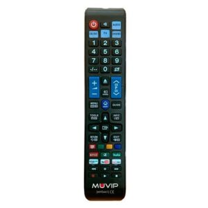 Telecomando universale Muvip Large Series Smart TV - Combina 4 dispositivi in ??1 TV, DVD, Blu-Ray, Satellite