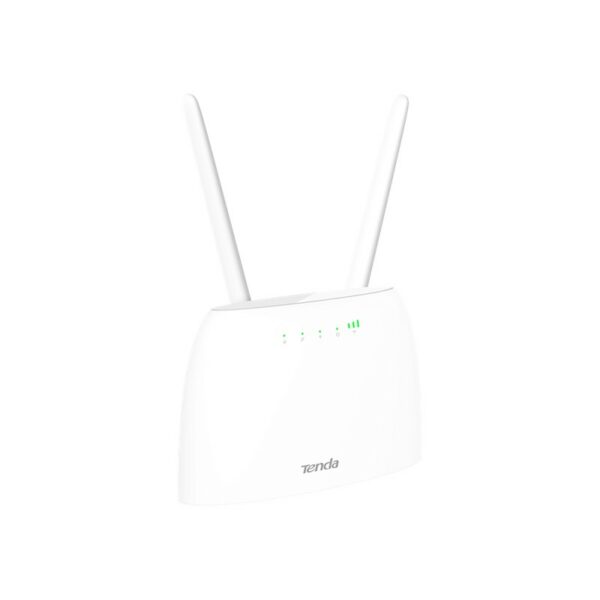 Tenda Router 4G/Lte 300Mbps, 1Xlan/Wan 10/100, 1Xlan 10/100, 1Xrj11 Volte, 2 Antenne