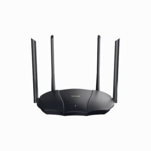 Tenda Router Wi-Fi 6 Tx9 Pro, Dual Band 1Xgigabit Wan, 3Xgigabit Lan, 4 Antenne