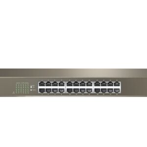 Tenda Switch 24 Porte Gigabit 10/100/1000, Capacita Switching 48Gbps, Protezione Fulmini 6Kv