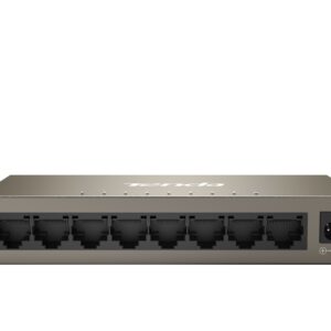 Tenda Switch 8 Porte Gigabit Ieee 802.3/U/X/Ab, Switching 16Gbps, Protezione Vulmini 6Kv