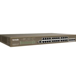 Tenda Switch L3 Managed Poe Switch 24 Porte 10/100/1000 Base-T Ethernet - 4 Porte 1000 Base-X Sfp -1