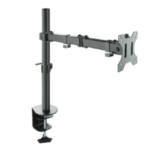 TooQ DB1032TN-B supporto da tavolo per Tv a schermo piatto 81,3 cm (32) Morsa/Bullone di ancoraggio Nero