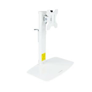 Tooq Supporto Tavolo Schermo Inclinabile Girevole 17-27 - Colore Bianco