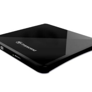 Transcend Masterizzatore Esterno Dvd Writer Portable 8X Dvd, Slim, Usb, Black