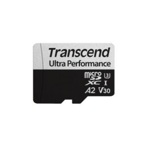 Transcend Memory Card 128Gb Microsd W/ Adapter Uhs-I U3 A2 Ultra Performance