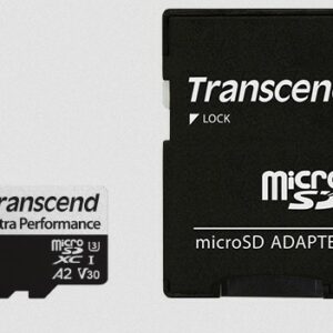 Transcend Memory Card 64Gb Microsd W/ Adapter Uhs-I U3 A2 Ultra Performance