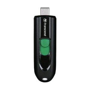 Transcend Pen Disk 128Gb, Usb3.2, Pen Drive, Type-C, Capless, Black