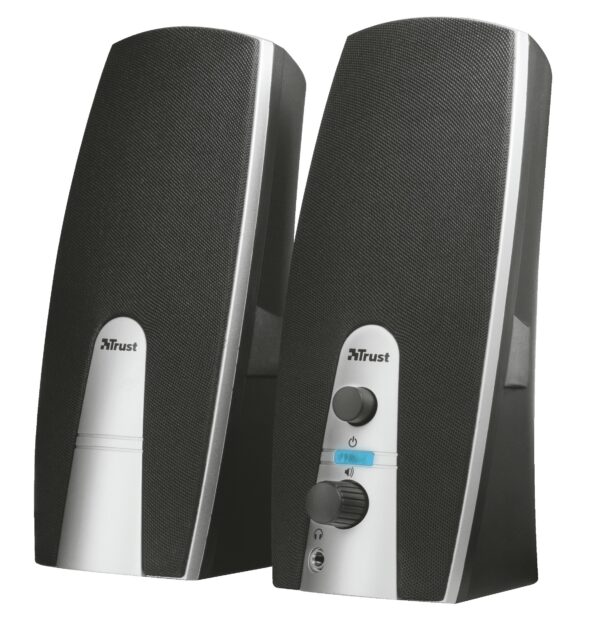 Trust MiLa 2.0 Speaker Set Nero, Argento Cablato 5 W