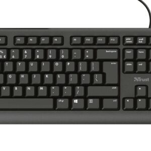 Trust Primo tastiera USB QWERTY Spagnolo Nero