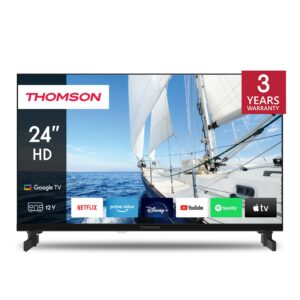 Tv 24 Thomson Hd Frameless Smart T2/C2S2 Google Tv 12V Camper