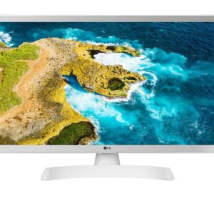 Tv Monitor 23,6 Lg Hd Smart Intern Et Hdmi Vesa Dvbt2 Dvbs2 Bianco