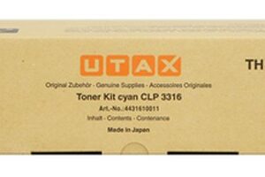 UTAX Toner CLP3316 cartuccia toner 1 pz Originale Ciano