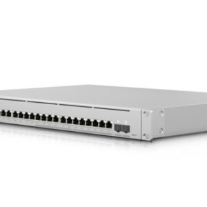 Ubiquiti Networks UniFi USW-ENTERPRISE-24-POE-EU switch di rete Gestito 2.5G Ethernet (100/1000/2500) Supporto Power over Ethernet (PoE) Bianco