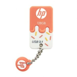 Unità flash USB 3.1 HP X778W da 128 GB - Design gelato arancione e bianco (Pendrive)