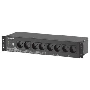 Ups 800 Va Rack Keor Pdu 8*Schuko Nero