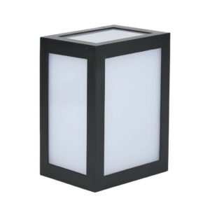 V-TAC 12W LED Wall Light Black Body 4000K