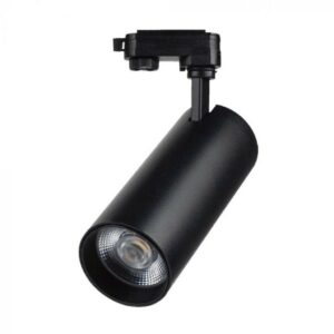 V-TAC 30W LED COB Tracklight 3in1 Black Body