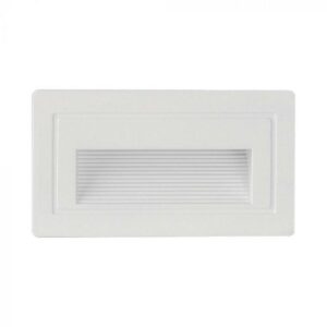 V-TAC 3W LED Step Light White Body 3000K