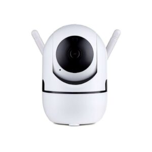 V-TAC Camera di Videosorveglianza Interno IP WiFi PTZ 2MP 1080px Visione Notturna Sensore Movimento Autotrack 2 Canali Audio SD 64Gb