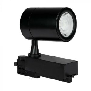 V-TAC Faretto LED da Binario 35W 100LM/W Colore Nero 3000K