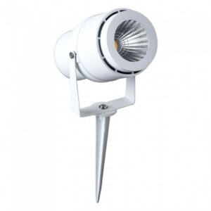 V-TAC Faretto LED da Giardino 12W con Picchetto Colore Bianco Luce Verde IP65