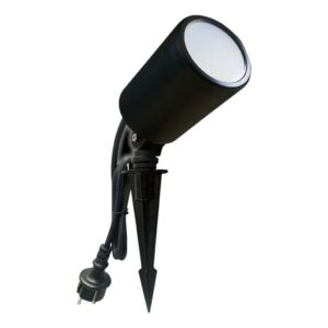 V-TAC Faretto LED da Giardino 7W con Picchetto Colore Nero RGB IP65