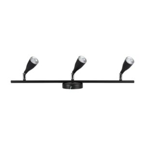 V-TAC Faretto LED da Muro Triplo 13,5W con Testa Orientabile Colore Nero 3000K IP20