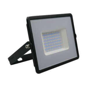 V-TAC Faro LED SMD 50W E-Series G2 Colore Nero 4000K IP65