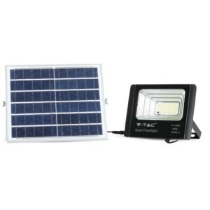 V-TAC Faro LED con Telecomando e Pannello Solare 16W 6000K