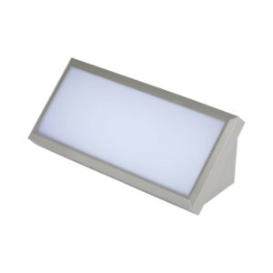 V-TAC Lampada LED da Muro Angolare 20W Colore Grigio Chiaro 4200K IP65