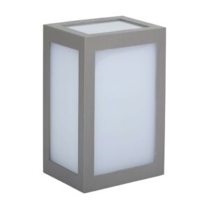 V-TAC Lampada LED da Muro a Lanterna 12W Colore Grigio 3000K IP65