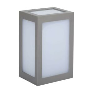 V-TAC Lampada LED da Muro a Lanterna 12W Colore Grigio 6400K IP65