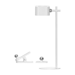 V-TAC Lampada LED da Tavolo Magnetica 3W con Batteria Ricaricabile USB C Colore Bianco Touch Dimmerabile 3in1